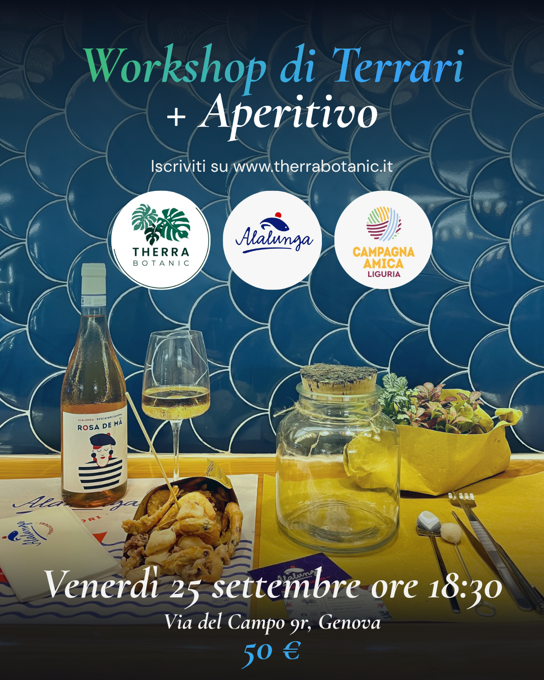 A120318 - GIO 3 DIC ore 18:30- Workshop: Crea il tuo terrario + APERITIVO - immagine 7
